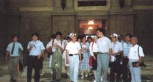 Lay leaders at the Chapel Museum in Seoul, summer 1989.