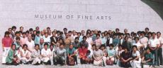 Lay leaders at the Boston Museum of Fine Arts, summer 1985.